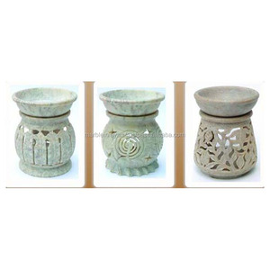 Soapstone Aroma <b>Oil</b> <b>Burners</b>, Handmade Aroma <b>Oil</b> <b>Burner</b> - Product Image 1