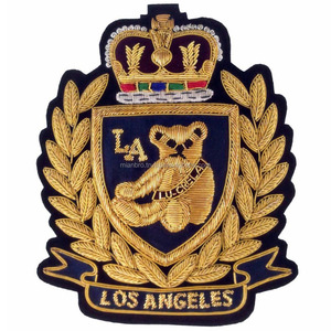 Fancy Bullion Dây Thêu Các Bản Vá Lỗi Và Phù Hiệu Cho Đồng Phục - Product Image 1