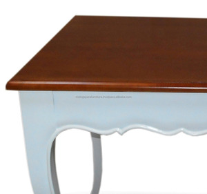 เฟอร์นิเจอร์ Jepara เครื่องเรือนไม้มะฮอกกานีสไตล์วินเทจโต๊ะรับประทานอาหารอินโดนีเซีย - Product Image 3