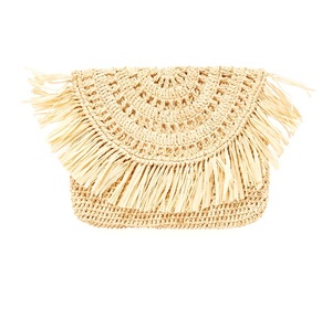 Bolsos de rafia pequeños hechos a mano, de ganchillo - Product Image 1