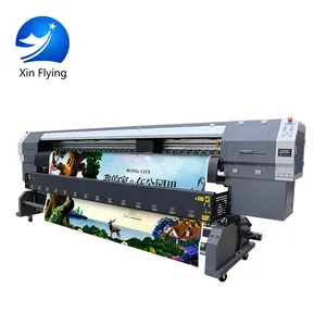 Impresora Eco solvente impresora de gran formato impresora de cama plana al aire libre de la máquina de impresión
