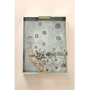ตกแต่งการออกแบบใหม่สี่เหลี่ยมผืนผ้าถาดพร้อมขาตั้ง - Product Image 3