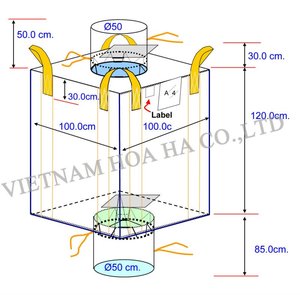 Bolsa tejida PP para embalaje de piensos 25kg Nuevo - Product Image 5