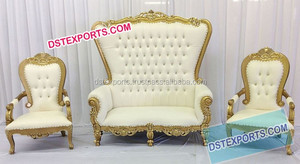 Chaises royales Singhasan pour Guru Ji Grand trône sainte de sainte personnalité religieuse Swami Ji Singhasan pour Kirtan - Product Image 5