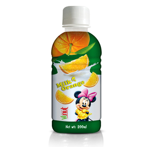 Bouteille en verre de 250ml Purée colorée de jus de brocoli aromatisé naturel avec banane halal certifiée pour boissons gazeuses emballée en vrac - Product Image 2