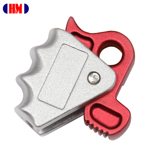 AHY-632 Dispositivo de Agarre de Cuerda de Aluminio con Ojo de 12-16 mm para Cuerda Sintética, Protección Contra Caídas - Product Image 1