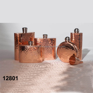Termo de cerveza de cobre martillado a mano - Product Image 1
