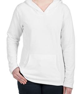 Primavera nueva venta al por mayor de encargo en toda la impresión completa liso en blanco sudaderas con capucha Sudadera con capucha sublimación - Product Image 3