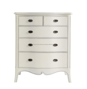 เฟอร์นิเจอร์สีขาวโอลิเวียชุดห้องนอน-เฟอร์นิเจอร์ของเฟอร์นิเจอร์ห้องนอนมะฮอกกานีอินโดนีเซีย - Product Image 5