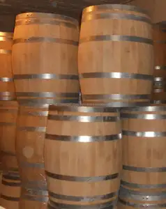 Barriles de roble para vino limpio usados, 255L/300L, a la venta, precios económicos