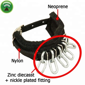 Chaîne entrave pour équipement de cheval en néoprène noir de luxe - Product Image 6