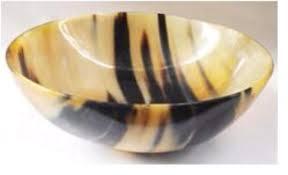 Cuenco de cuerno de búfalo Natural, cuenco de helado de postre, cuenco de cuerno pulido hecho a mano para uso en restaurante, artículo decorativo - Product Image 5