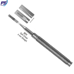 Ciseau en acier inoxydable 6 mm droit, instruments dentaires fendus - Product Image 6