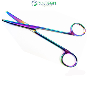 <span class=keywords><strong>14</strong></span> cm cùn cong <span class=keywords><strong>metzenbaum</strong></span> kéo Hướng dẫn sử dụng thiết bị y tế bằng thép không gỉ Titan cơ sở dụng Cụ Phẫu Thuật dụng cụ - Product Image 3