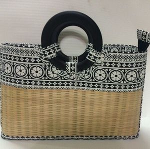 Bolso de compras de bambú para mujer con asa - Product Image 1