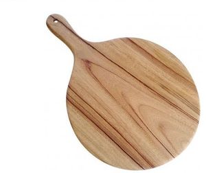 Plateau à Pizza en bois d'acacia, plateau à Pizza de qualité supérieure pour le service du bois - Product Image 6