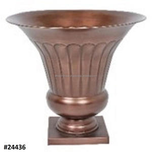 Urna de jardín decorativa Maceta y jardineras Fabricante Metal Aluminio Urna de jardín Home Hotel - Product Image 3