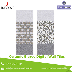 Carreaux muraux en céramique émaillée de conception moderne texture solide isolation thermique antibactérienne pour la décoration de la chambre appartements-indien - Product Image 4