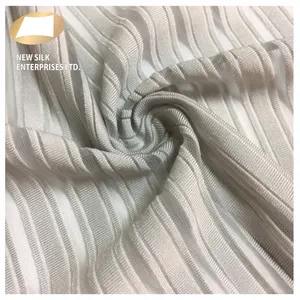 Nylon Spandex Fabric Nylon Spandex Microfiber Monofilament Mesh Stripe Fabric For Lining