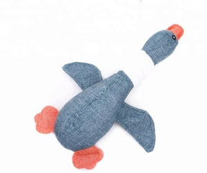 Jouet à mâcher en tissu écologique pour chien Jouet pour animaux de compagnie inspiré du son d'oie - Product Image 5