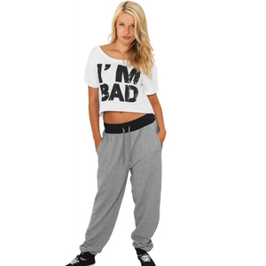 Pantalon de jogging à fermeture éclair pour femme, nouveau design, imperméable, personnalisé, patchwork, taille haute - Product Image 4