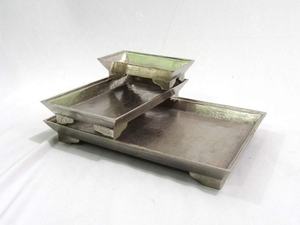 Hot Premium Look Vantage Fancy Weddings centre de table assiette de service assiette de service assiette moderne pour la décoration de la maison et l'utilisation de la cuisine - Product Image 2