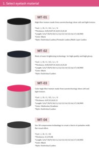 美容卸売既製ファンボリュームまつげエクステンション卸売 - Product Image 3