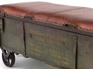 Fer industriel Rectangulaire Forme Coussin Banquette (49x18x16.3 pouces Multicolore) - Product Image 3