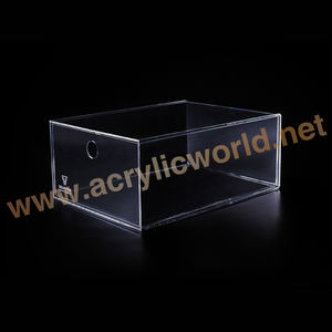 โรงงานที่กำหนดเองที่ชัดเจนอะคริลิกล่องรองเท้า /Perspex กล่องรองเท้า/แสดงกล่องรองเท้าอะคริลิคกล่องรองเท้า - Product Image 2