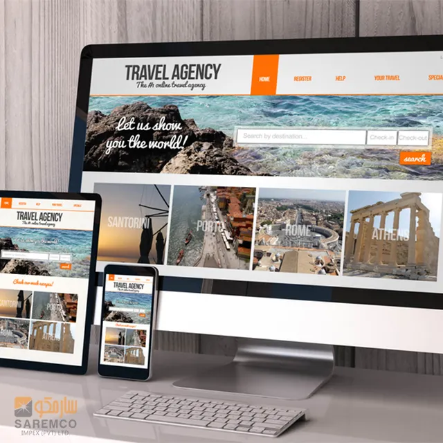 Веб-сайт туристических агентств и мобильные приложения (Android и iOS)