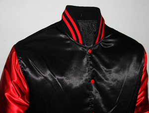 주문 공단 폴리에스테 <span class=keywords><strong>Varsity</strong></span> 재킷 야구 <span class=keywords><strong>Letterman</strong></span> 재킷 주문 로고 폴리에스테 남자 플러스 크기 재킷 - Product Image 3