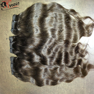 Vente en gros de cheveux humains bruts non traités, cheveux naturels bruts indiens Temple Remy cheveux vierges - Product Image 4