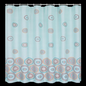 Good Quality Chinese <b>Shower</b> Curtain With Beautiful Flower Design <b>Shower</b> Curtain at Best Price - Product Image 2