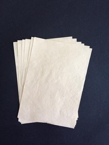 Papier en chanvre personnalisé, couleur blanche, créatif, fait à la main, format A4, pour entreprises, nouveauté - Product Image 2