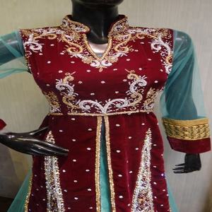 DERNIÈRE COLLECTION DE D.E.CORP 2018 CONCEPTEUR LEHENGA CHOLI - Product Image 6