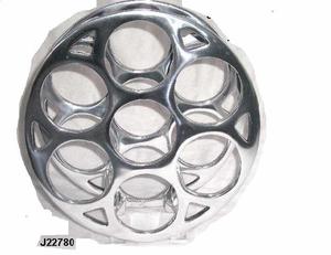 Estantes Circulares para Siete Botellas de Vino de Aluminio con Acabado Pulido Espejo, Estantes para Botellas de Vino, Estante de Metal para Vino - Product Image 2