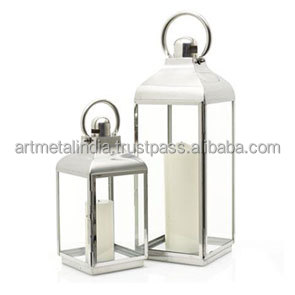 Handmade Polished Steel Wood Embossed Design <b>Large</b> Metal INS Style Wedding Welcome <b>Lanterns</b> Unique Home Decoration Other - Product Image 4