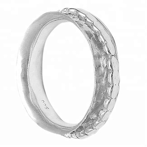 Nueva llegada compromiso boda 925 anillo de plata esterlina con anillo de moda plateado para regalo de boda o fiestas. - Product Image 4