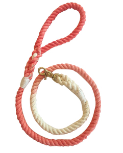 Accesorio de lujo para mascotas Ombre, cuerda trenzada de algodón hecha a mano, correa de entrenamiento de nailon sólido para perros y gatos, fabricación al por mayor - Product Image 2