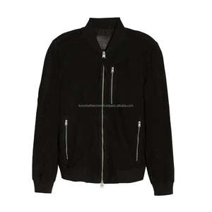 Custom <b>Suede</b> Leather Popular Bomber Flight <b>Jacket</b> - Product Image 1