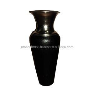 Florero de hierro Diseño martillado de calidad premium Florero alto de metal Florero para ceremonia de compromiso - Product Image 2