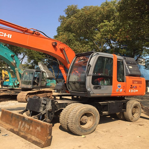 Excavadora de ruedas usada Hitachi ZX130W Japón Hitachi de excavadoras de ruedas ZX130 - Product Image 3