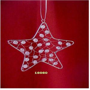 Adornos de entrega de estrellas, adornos de decoración, decoración de árbol de Navidad, cuentas de Navidad, adorno de entrega de estrellas - Product Image 2