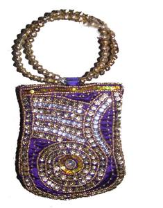 Indian Handmade Embroidered <b>Phone</b> Clutch Purse Durable Polyester Crossbody Mobile Bag with Holder <b>Feature</b> - Product Image 3
