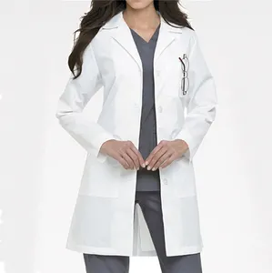 100% Cotton Hospital nurse uniform Doctor uniform Lab Coat