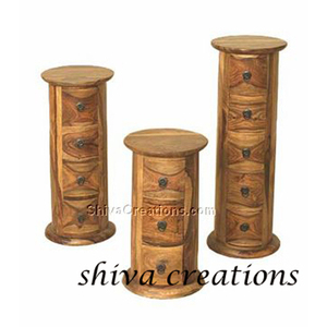 Armoire de rangement moderne en bois de Sesham massif, meuble de salon pour la maison ou l'hôtel, également pour la chambre à coucher - Product Image 2