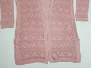 เสื้อสเวตเตอร์ถักแขนยาวสำหรับผู้หญิงเสื้อสเวตเตอร์ถักแบบเปิดด้านหน้าทรงหลวมมีป้ายยี่ห้อสำหรับสุภาพสตรี - Product Image 2