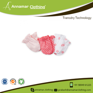 Bonne qualité Offre Spéciale doux bébé mitaines 100% coton nouveau-né bébé mitaines/bébé mitaines à main de l'inde - Product Image 4