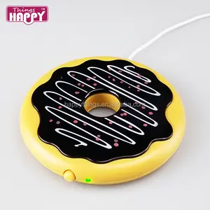 Mini calentador eléctrico portátil, en forma de Donut, USB