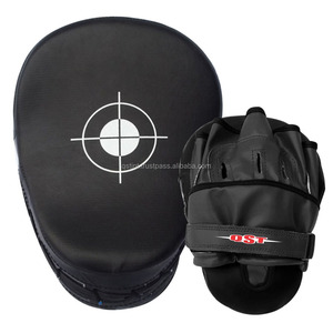 Manoplas de enfoque con logotipo personalizado para boxeo MMA artes marciales y entrenamiento de Karate diseño profesional con empuñaduras al por mayor - Product Image 6
